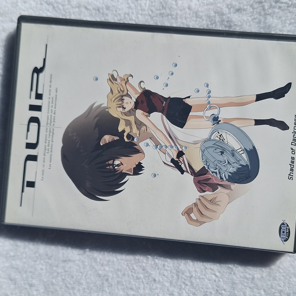 Manga Noir DVD - Black and White Cover